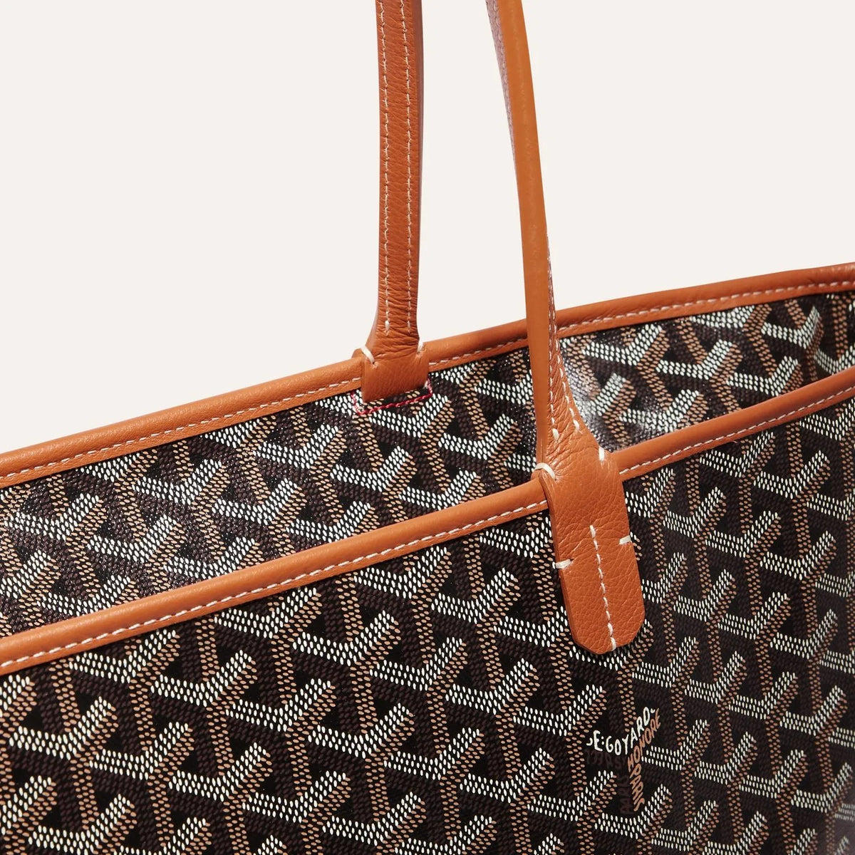 Goyard Saint Louis PM Tote Bag - Black And Brown