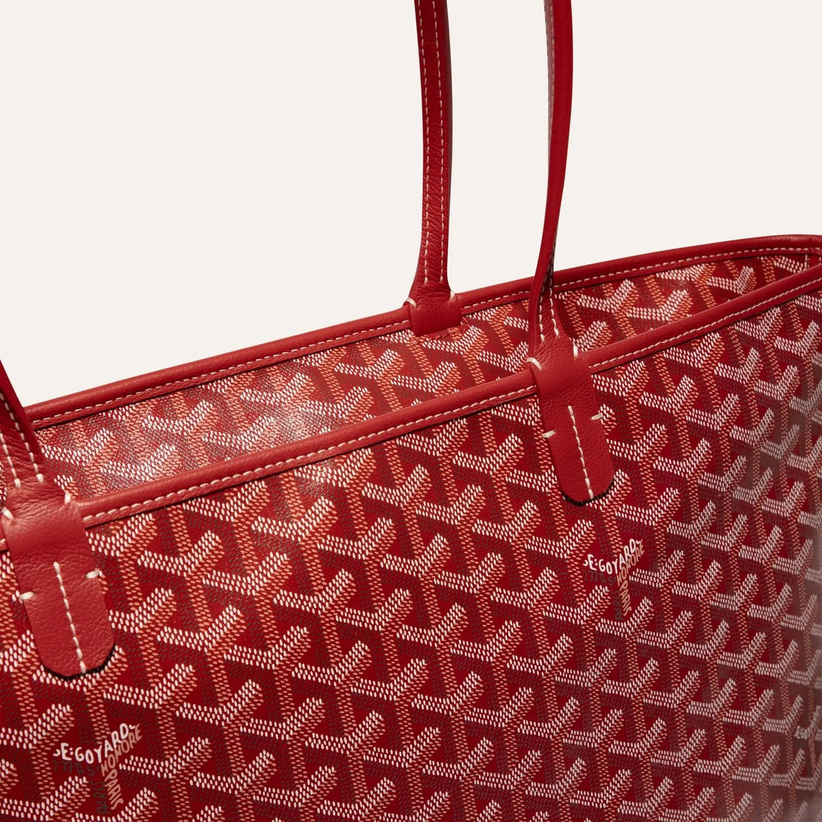 Goyard Saint Louis PM Tote Bag - Red