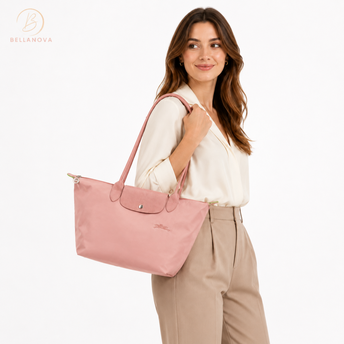 Longchamp Le Pliage Tote Bag - Pink