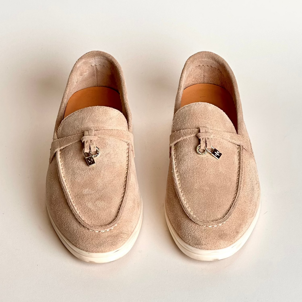 Loro Piana Women’s Loafers - Beige