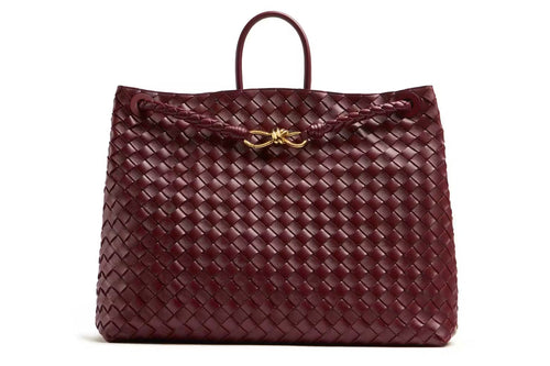 Bottega Veneta Andiamo Bag - Burgundy