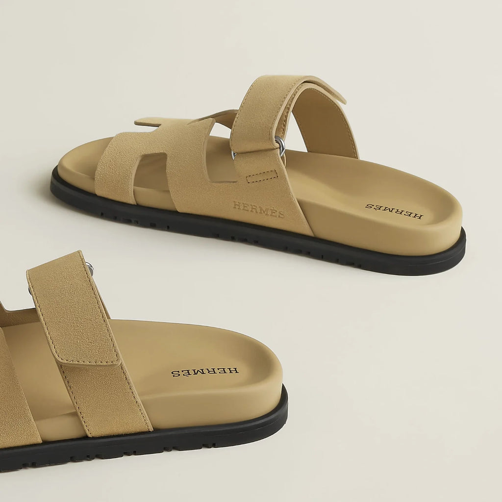 Hermès Chypre Sandal – Sand(Suede)