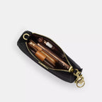Coach Teri Shoulder Bag – Black Pebble Leather