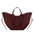 Polène Cyme Tote - Black Cherry