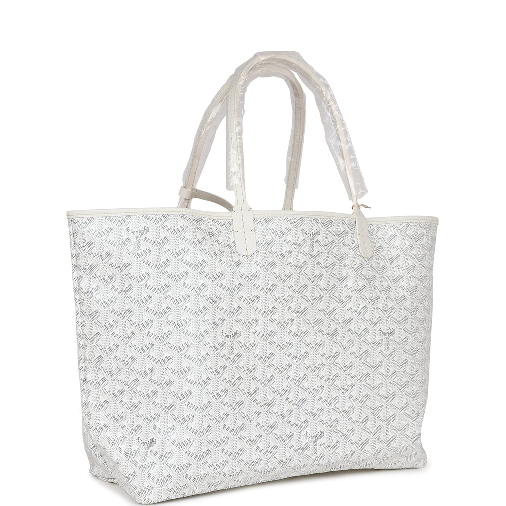 Goyard Saint Louis PM Tote Bag - White