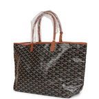 Goyard Saint Louis PM Tote Bag - Black Brown