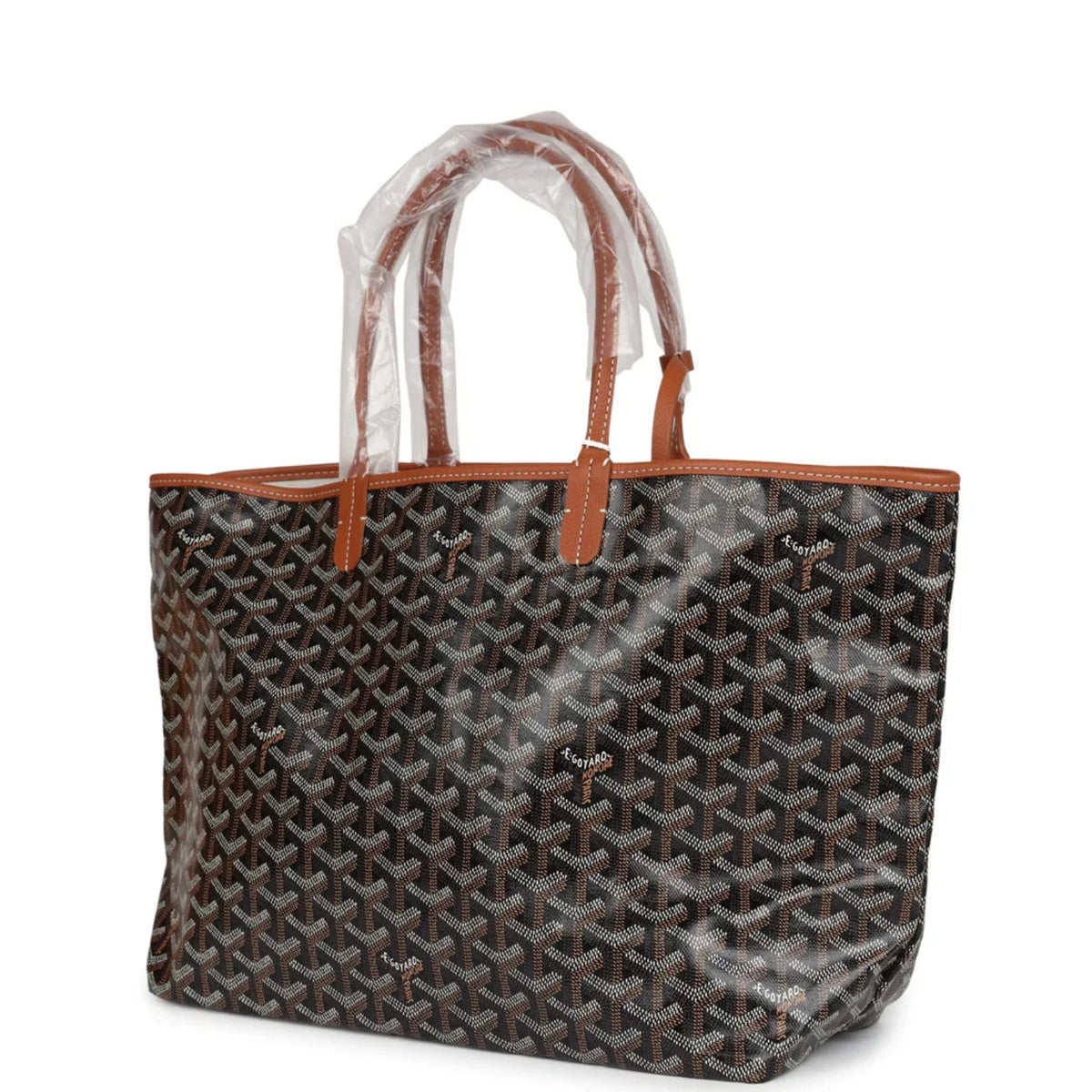 Goyard Saint Louis PM Tote Bag - Black Brown