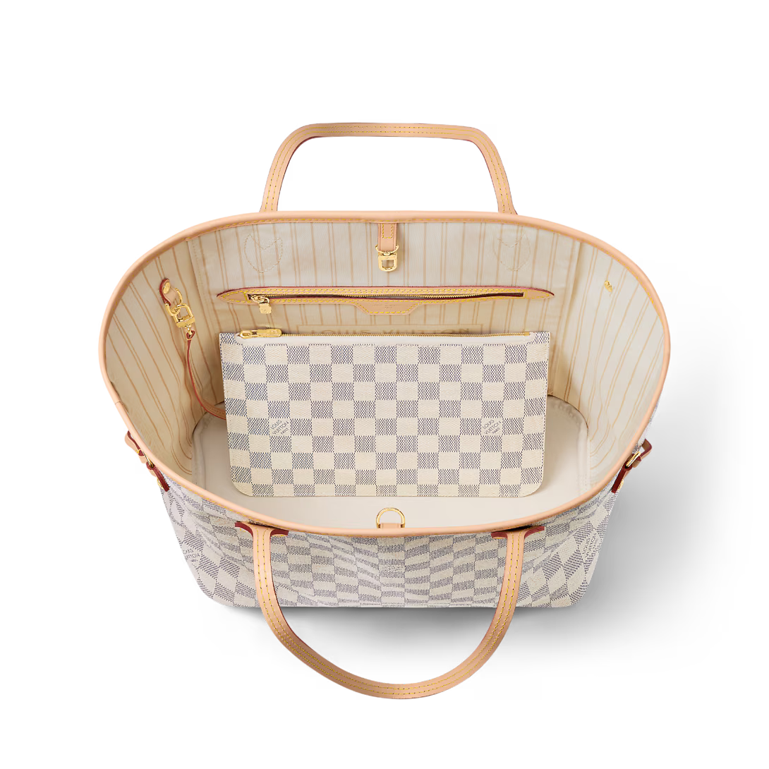 LV Neverfull MM – Damier Azur
