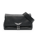 Zadig&Voltaire Logo-Plaque Leather Shoulder Bag