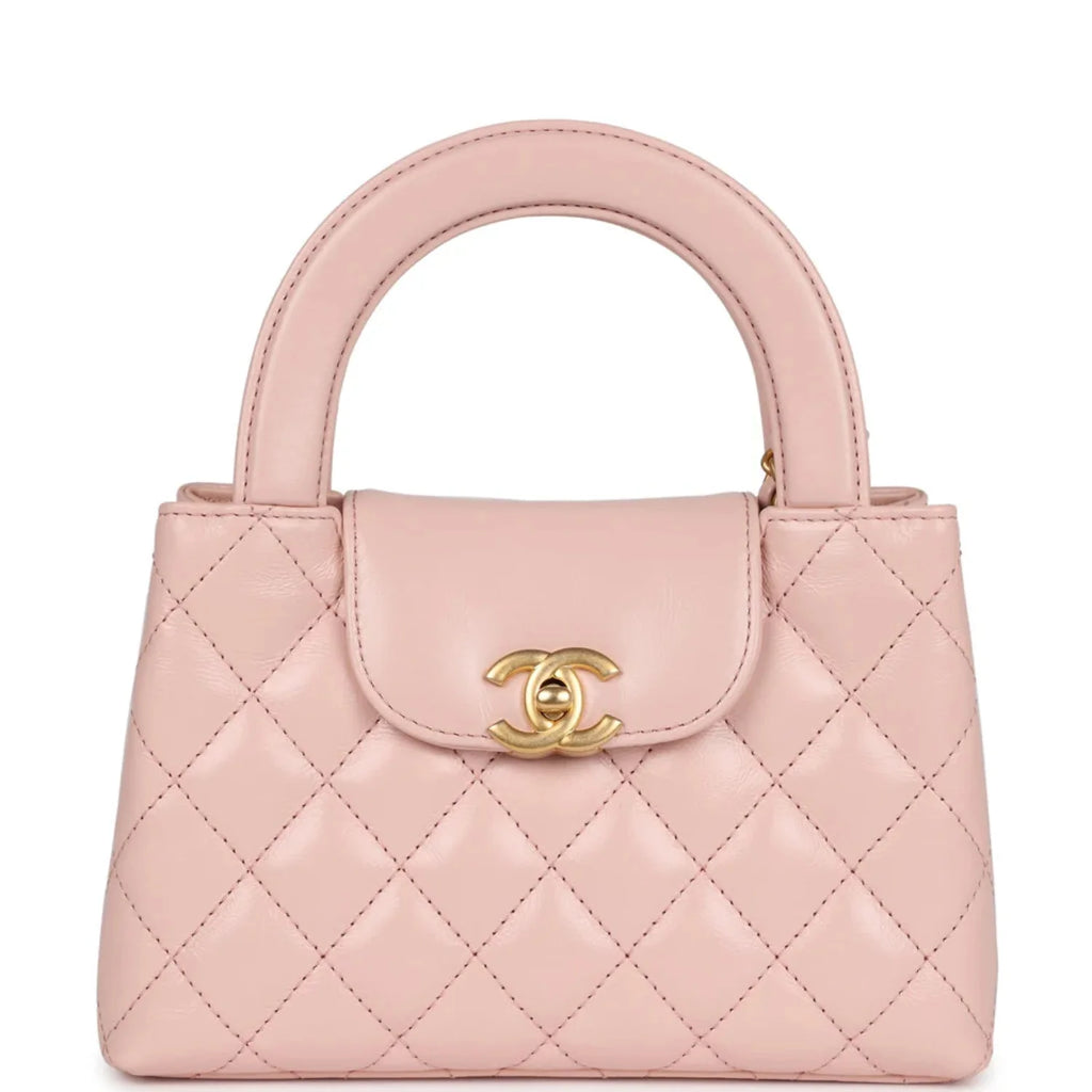 Chanel Nano Kelly Top Handle - Black