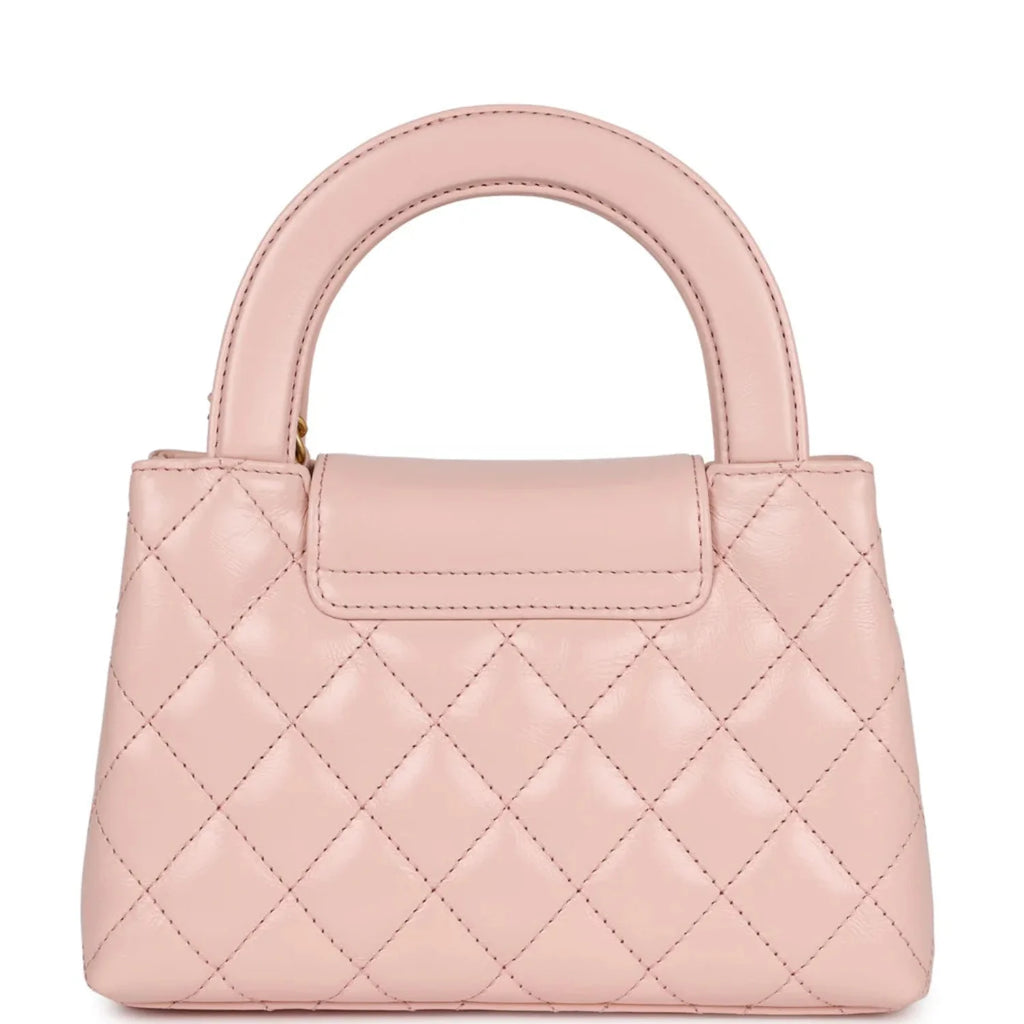 Chanel Nano Kelly Top Handle - Black